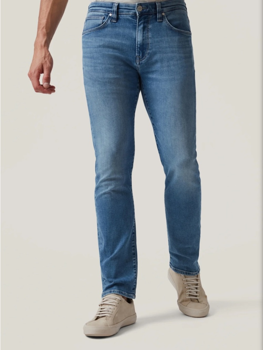 NWT 34th Heritage Courage Classic Blue Men's Straight Jeans Sporty Soft 30x32